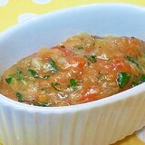 【離乳食】ツナ＆キャベツのトマト煮